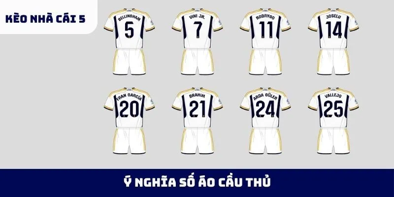 ý nghĩa số áo cầu thủ